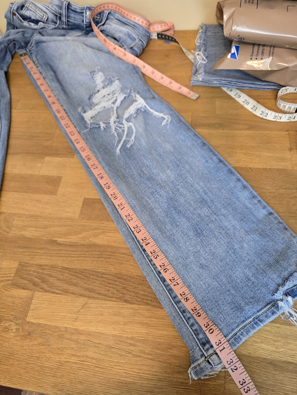 Judy Blue High Rise 90's Straight Fit Jeans In Light Wash JB82502 5/27 - Picture 12 of 15